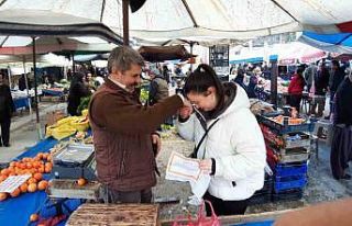 "Takdir getirene vitamin hediye" dedi, öğrencilere...