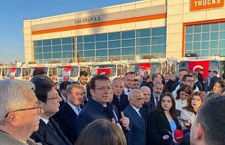 TBB 35 aracı düzenlenen törenle belediye başkanlarına...