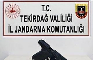 Tekirdağ’da jandarmadan silah operasyonları: 3...