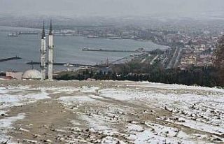 Tekirdağ’da kar yağışı, 2 farklı atmosfer...