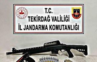 Tekirdağ’da silah ve uyuşturucu madde ele geçirildi