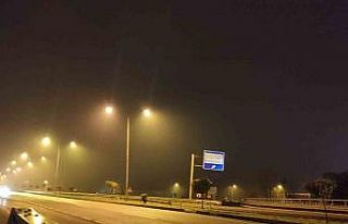 Tekirdağ’da sis etkili oldu