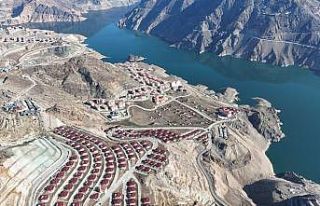 Tekkale Köyü’nün yeni yerleşim alanı: Göl...