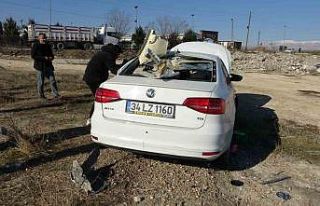 Tır ile otomobil çarpıştı: 1 yaralı