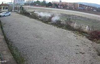 Tokat’taki ölümlü kaza kamerada