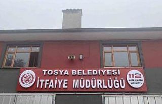 Tosya itfaiyesi bir yılda 31 bina yangınına müdahale...