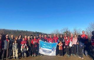TURBELDAK’dan doğanın keyfini çıkartan yürüyüş...