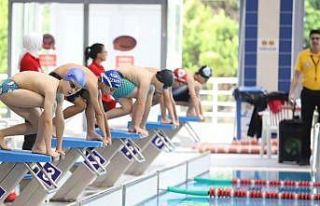 Türk Devletleri Teşkilatı yüzme yarışları hafta...