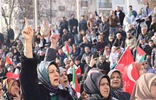 Üniversite öğrencilerinden Filistin’e destek