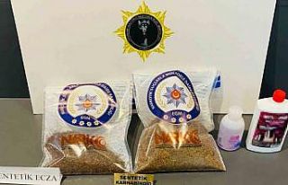 Uyuşturucuyla yakalanan şahıs gözaltına alındı