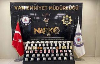 Van’da 55 kilo uyuşturucu ele geçirildi
