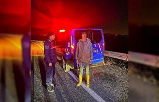 Vize’de kayıp engelli şahıs bulundu