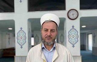 Yabancı turisti camide ağırladı, turist sosyal...