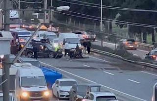 Yalova’da kontrolden çıkan hafif ticari araç...