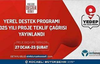 YEDEP’ten 2025 yılı proje teklif çağrısı