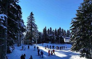 Yılbaşı tatilinde Ilgaz Dağı’na tatilci akını