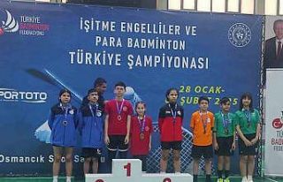 Yılmaz, Türkiye şampiyonasında çifte madalya...