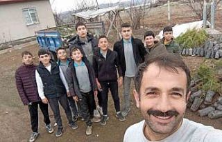 Yozgat’ta minik eller fidanları toprakla buluşturdu