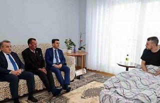 2024 yılında gazi olan Aydın’a anlamlı ziyaret