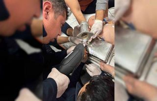 2 yaşındaki çocuk elini kıyma makinesine kaptırdı