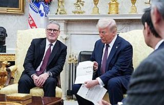 ABD Başkanı Trump ile İngiltere Başbakanı Starmer...