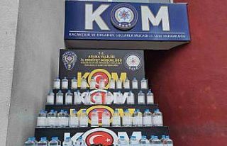 Adana’da kaçak içki operasyonu