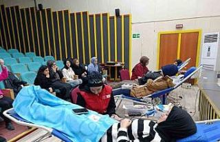 Ağrı’da "Bir Damla Kan, Bin Can" projesi...