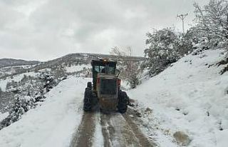 Amasya’da 85 köy yolu ulaşıma kapandı