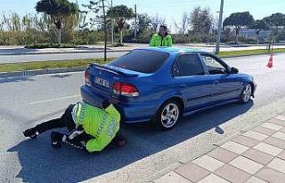 Antalya’da abartılı egzoza 7 bin 129 lira ceza