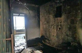 Antalya’da ofis yangını: 1 buçuk milyon TL’lik...