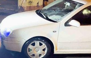 Araba sürerken sızdı, kaza yapınca polis uyandırdı