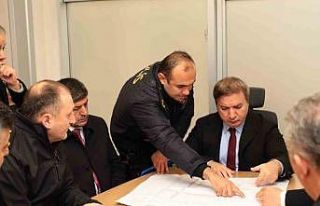 Araştırma Hastanesi yeni hizmet binasının trafik...