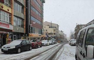 Ardahan’da kar yağışı etkili oluyor