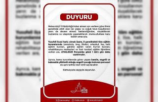 Artvin’de eğitime 6’ncı kez ara verildi