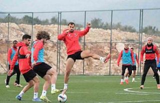 Atakaş Hatayspor, Alanyaspor maçının hazırlıklarına...