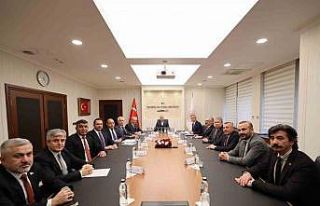 ATO Başkanı Baran başkanlığındaki heyet, Bakan...