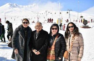 Avrupalı kayakseverlerden Erciyes’e övgü