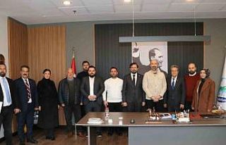 Aydın Gazeteciler Cemiyeti Başkanı Çetin, Başkan...