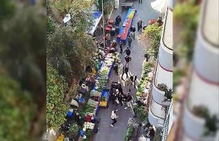 Aydın’da pazar yerinde yumruklu kavga