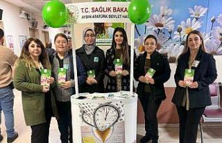 Aydınlılar rahim kanseri konusunda bilgilendirildi