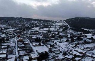 Aydos Ormanı’nda kartpostallık görüntüler havadan...