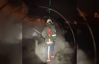 Babaeski’de müstakil evde çıkan yangın söndürüldü