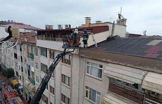 Bacadan çıkan duman panik oluşturdu