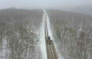 Balıkesir Büyükşehir’den kar nöbeti