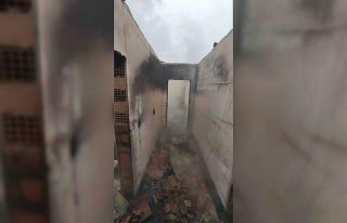 Bartın’da çatı yangını korkuttu