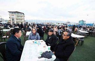 Başkan Aras, Hatay ve Malatya’da depremzedeler...