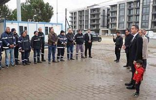 Başkan Arıcı: "Biz bir aileyiz, her zorlukta...