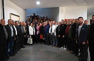 Başkan Çerçioğlu, Nazillili muhtarlarla görüştü