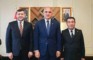 Başkan Metin, Bakan Ersoy’u ziyaret etti