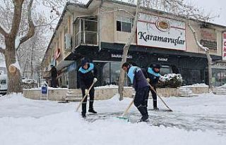Başkan Özdoğan: "Kar rahmettir, berekettir,...